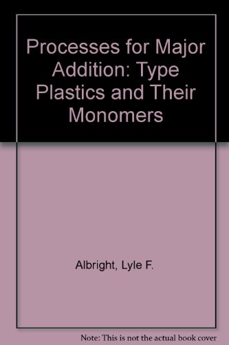 9780070009653: Processes for Major Addition: Type Plastics and Their Monomers