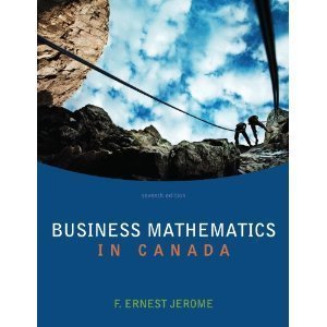 Stock image for Business Mathematics In Canada for sale by Books Unplugged