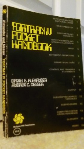 9780070010154: Fortran IV Pocket Handbook