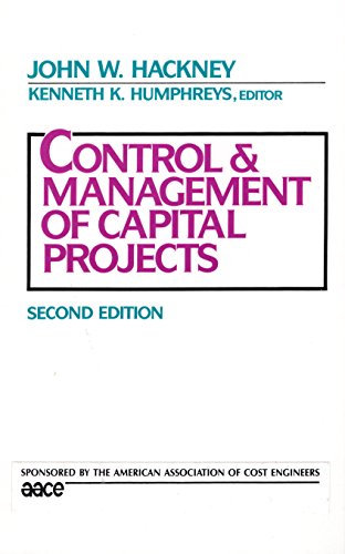 Stock image for Control and Management of Capital Projects for sale by Jenson Books Inc