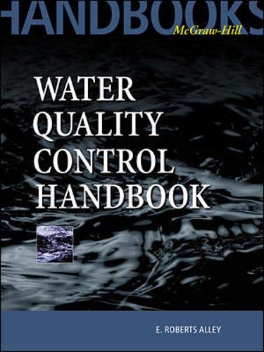 Beispielbild fr Water Quality Control Handbook zum Verkauf von BooksRun
