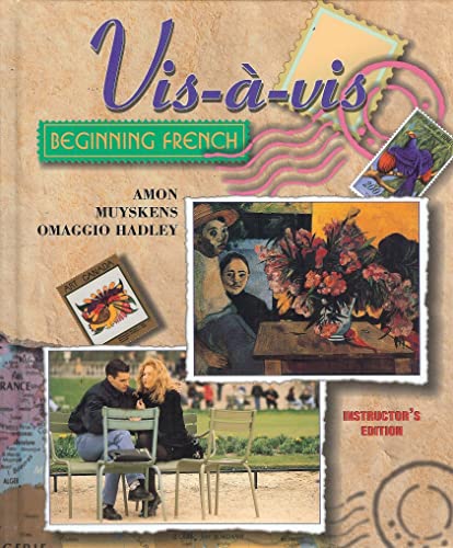 Beispielbild fr Vis-A-Vis: Beginning French zum Verkauf von WorldofBooks