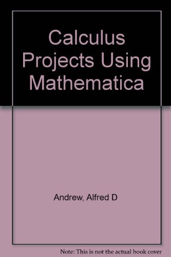 9780070017900: Calculus Projects Using Mathematica