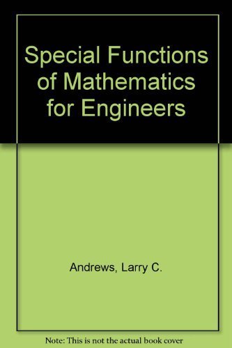 9780070018488: Special Functions of Mathematics for Engineers