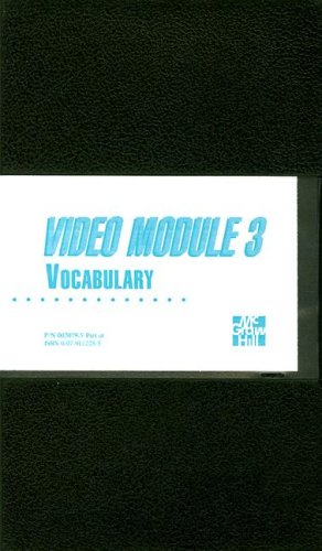 9780070020795: Video Module 3: Vocabulary [USA] [VHS]