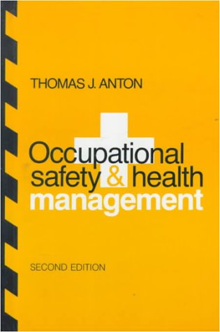 9780070021082: Occupational Safety and Health Management