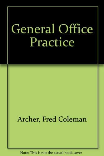 Stock image for General office procedures for sale by dsmbooks