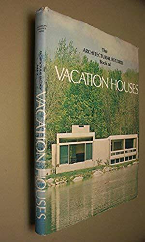 9780070022157: The Architectural record book of vacation houses,