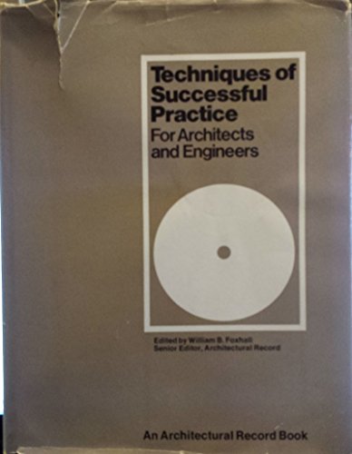 Stock image for Techniques of Successful Practice for Architectural Engineering for sale by Better World Books