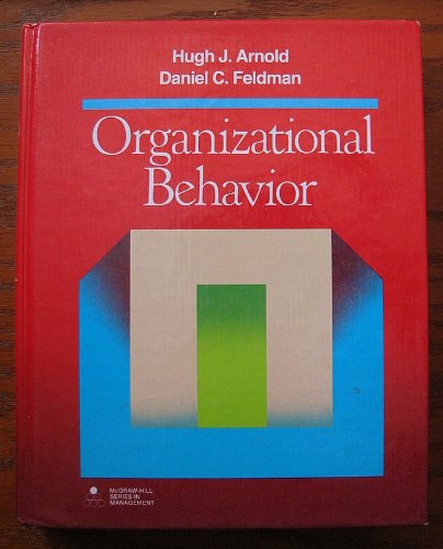 Imagen de archivo de Organizational Behavior a la venta por Better World Books