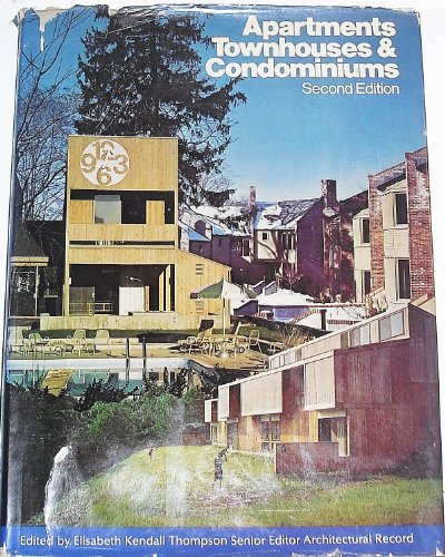 Beispielbild fr Apartments, Townhouses, and Condominiums zum Verkauf von Books From California