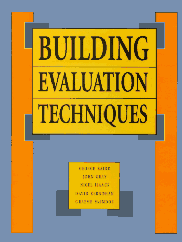 Stock image for Building Evaluation Techniques for sale by SecondSale