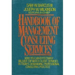 Imagen de archivo de Handbook of management consulting services a la venta por HPB-Red