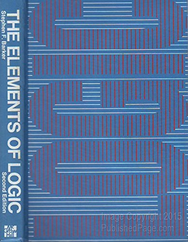 Imagen de archivo de The Elements of Logic a la venta por ThriftBooks-Dallas