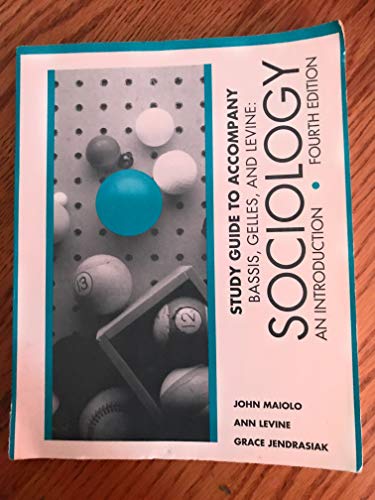 Stock image for Sociology - an Introduction for sale by Robinson Street Books, IOBA