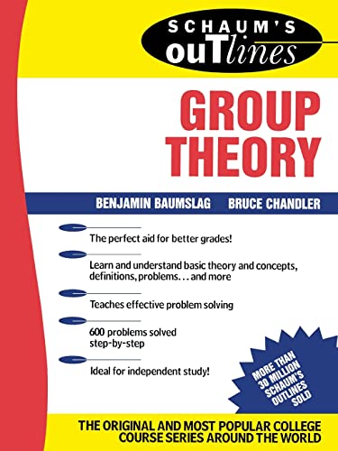 Imagen de archivo de Group Theory, Schaum's Outline series a la venta por BookDepart