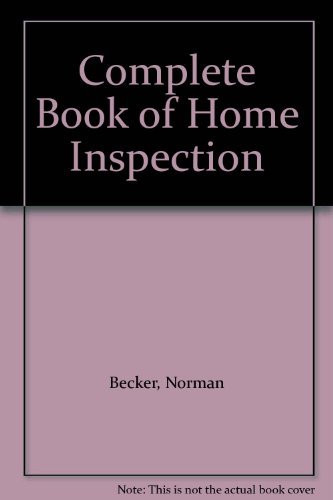 9780070041806: Complete Book of Home Inspection