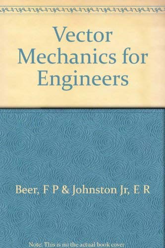 Stock image for Vector Mechanics for Engineers (Statics) Beer, Ferdinand Pierre and Russell, Johnston E. for sale by Ocean Books