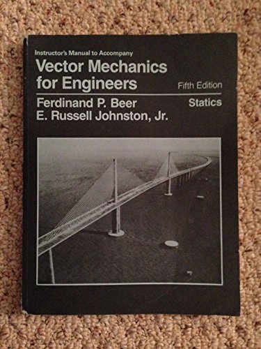 9780070045088: Solutions Manual (Vector Mechanics for Engineers: Statics)