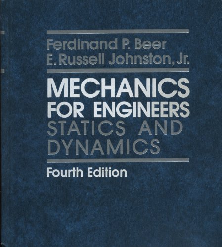 Imagen de archivo de Mechanics for Engineers: Statics and Dynamics a la venta por St Vincent de Paul of Lane County