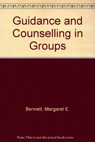 Imagen de archivo de Guidance and Counseling in Groups. a la venta por WeSavings LLC