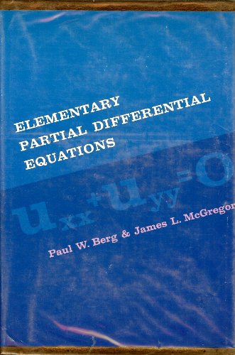 Imagen de archivo de Elementary Partial Differential Equations a la venta por HPB-Red