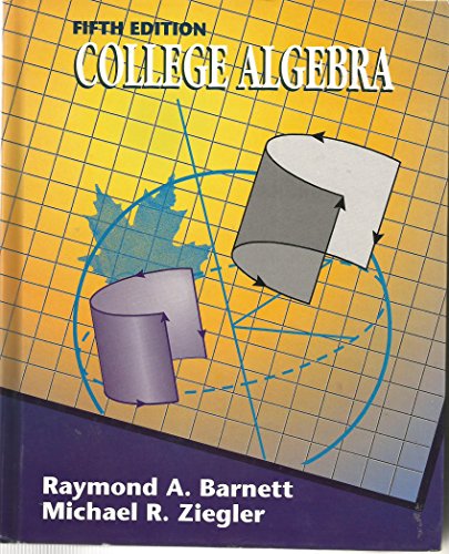Stock image for College Algebra for sale by Better World Books: West