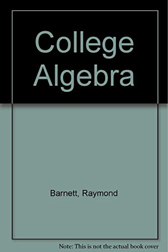 Beispielbild fr College Algebra zum Verkauf von HPB-Red
