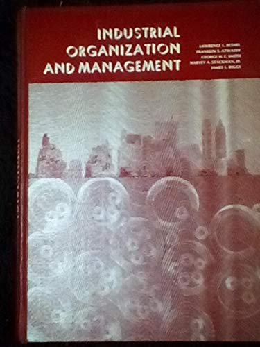 9780070050600: Industrial Organization and Management