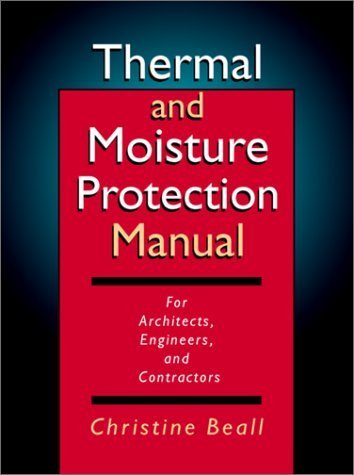 Stock image for Thermal and Moisture Protection Manual for sale by HPB-Red