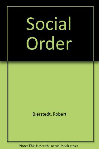 

The Social Order