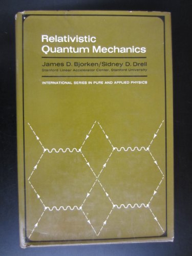 9780070054936: Relativistic Quantum Mechanics