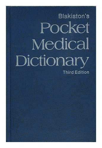 9780070056978: Blakiston's Pocket Medical Dictionary