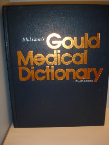 Imagen de archivo de Blakiston's Gould Medical Dictionary a la venta por Better World Books