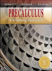 9780070057173: Precalculus: A Graphin Approach