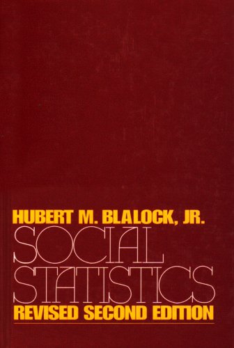 Beispielbild fr Social Statistics (McGraw-Hill Series in Sociology) zum Verkauf von Wonder Book