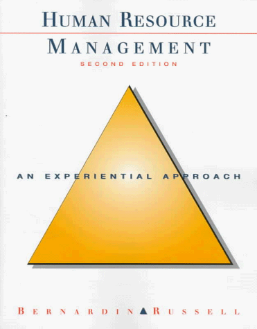 Stock image for Human Resource Management: An Experiential Approach for sale by Wonder Book