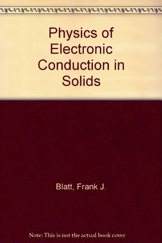 9780070058767: Physics of Electronic Conduction in Solids