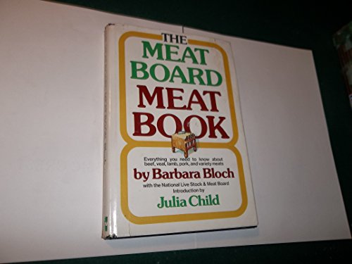 Beispielbild fr Meat Board Meat Book zum Verkauf von Better World Books: West