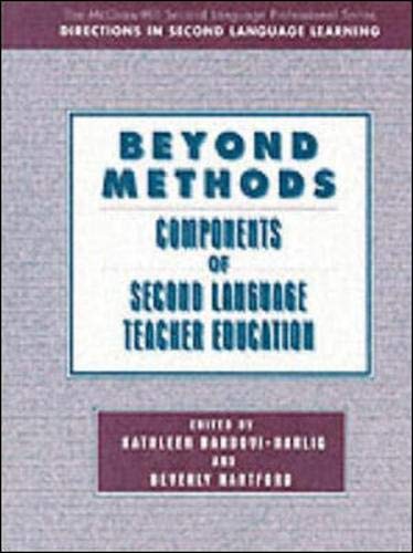 Stock image for Beyond Methods: Components of Second Language Teacher Education for sale by Decluttr