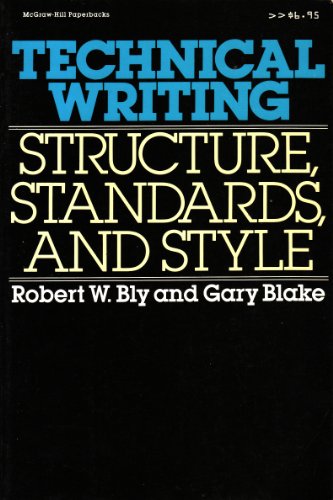 9780070061736: Technical Writing: Structure, Standards, and Style