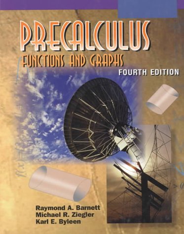 9780070063419: Precalculus: Functions and Graphics
