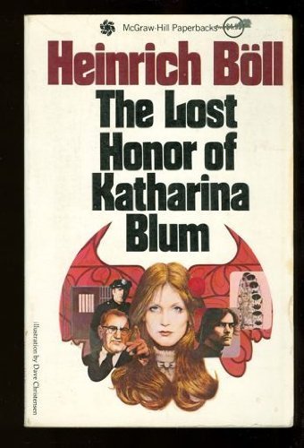 Beispielbild für The Lost Honor of Katharina Blum zum Verkauf von Better World Books