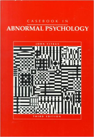 Beispielbild fr Abnormal Psychology : Current Perspectives Casebook zum Verkauf von Better World Books