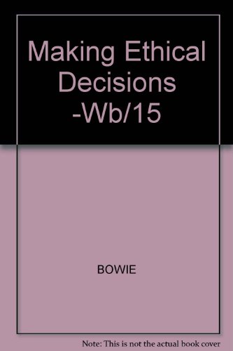 9780070067448: Making Ethical Decisions -Wb/15