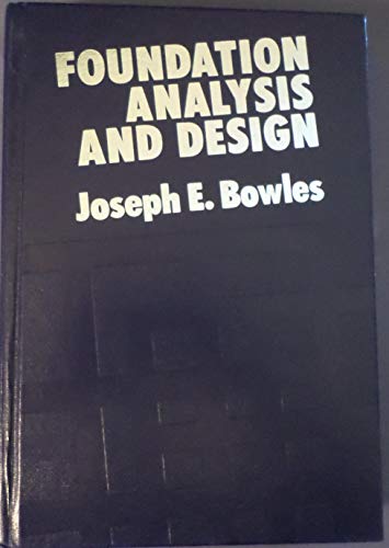 9780070067509: Foundation Analysis and Design