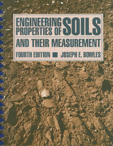 Beispielbild fr Engineering Properties of Soils and Their Measurement zum Verkauf von Wizard Books