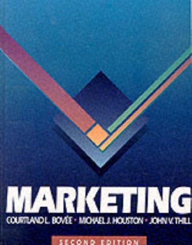 Imagen de archivo de Marketing (MCGRAW HILL SERIES IN MARKETING) a la venta por SecondSale