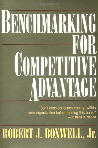 Imagen de archivo de Benchmarking for Competitive Advantage a la venta por Gulf Coast Books