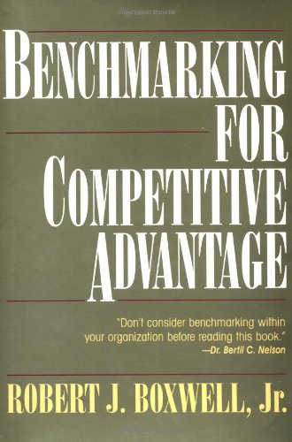 Stock image for Benchmarking for Competitive Advantage for sale by Gulf Coast Books